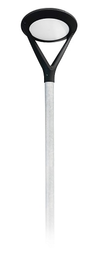 40-W-LED-Straßenlaterne-5m-rund-3000-K-Parkplatz-Park-Wohngebiet 40-W-LED-Strassenlaterne-5m-rund-3000-K-Parkplatz-Park