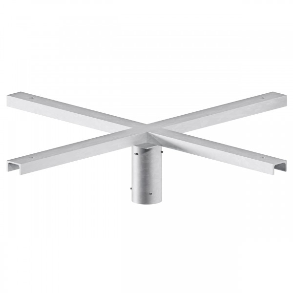 Lichtmast 4-fach Traverse 1500 mm für Flutlicht-Strahler Vierfach-Traverse