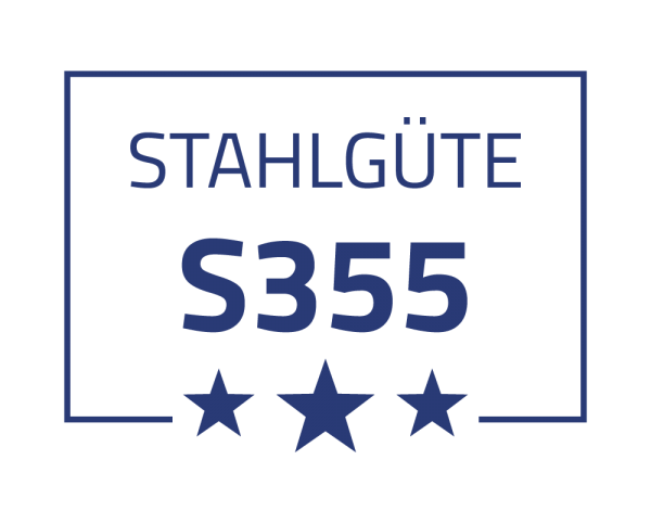 25 W LED Mastlampe 4m - 2700 K Komplett-Set warm weiß