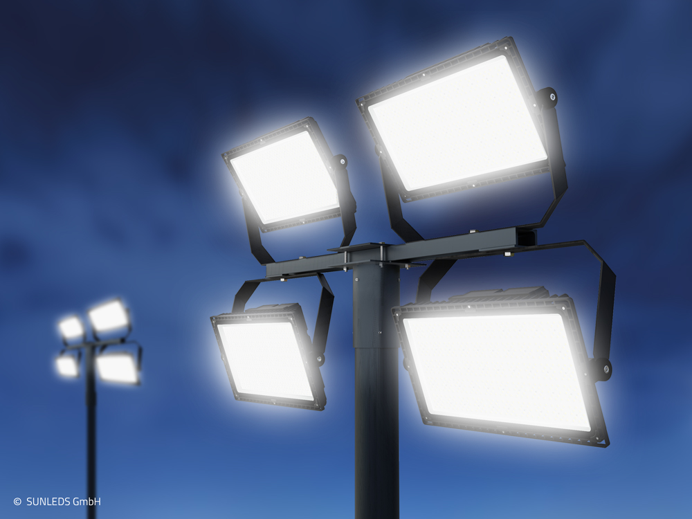 LED-Flutlicht-Strahler-f-r-Flutlichtanlagen-zur-Flutlichtbeleuchtung