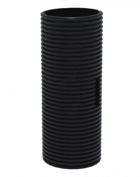 Fundamentrohr Bodenhülse Laternenmast 350 mm Länge 1m 1,2 m 1,5m